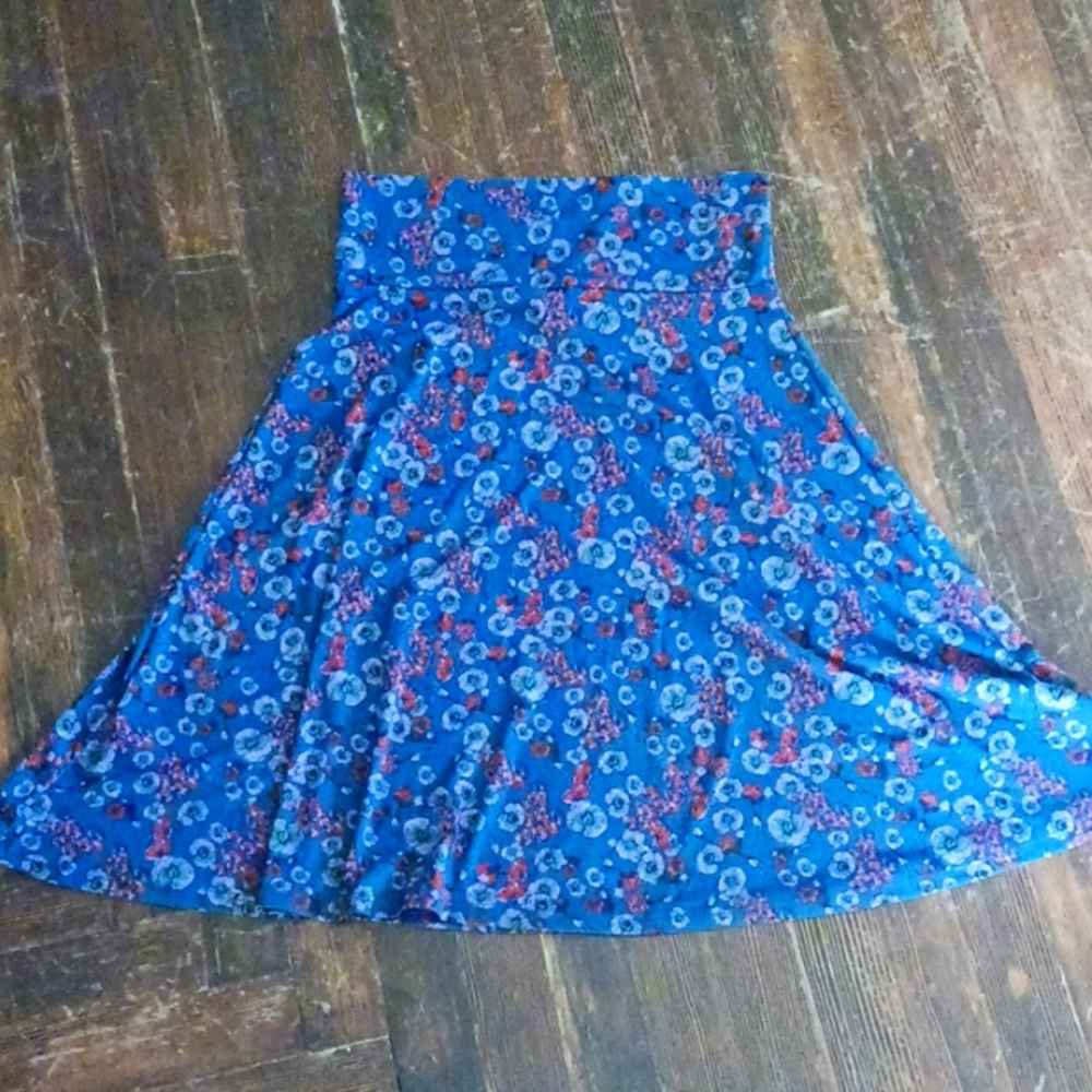 🔷️S LulaRoe Azure Skirt